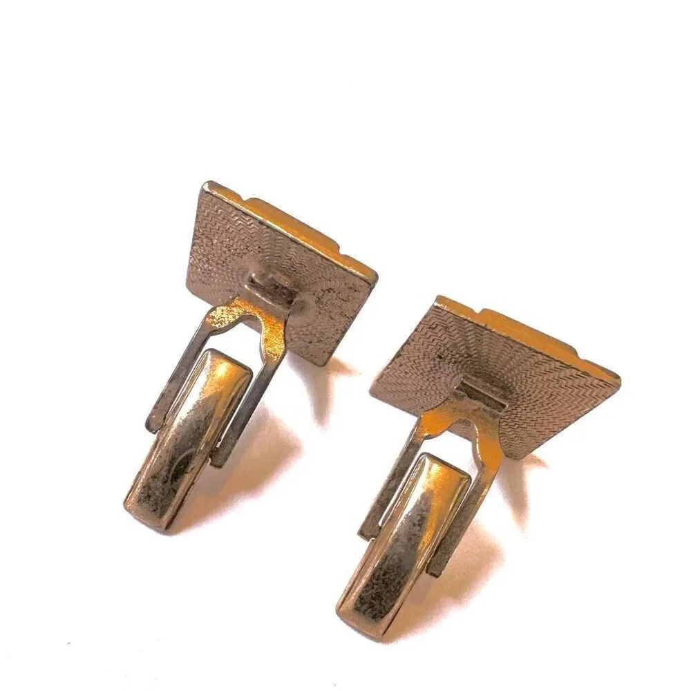 Gold tone vintage  cufflinks